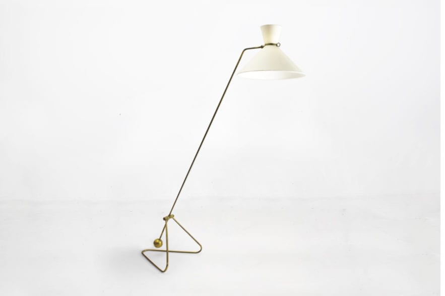 Robert Mathieu Floor Lamp 56 Or Pendulum Side Gallery