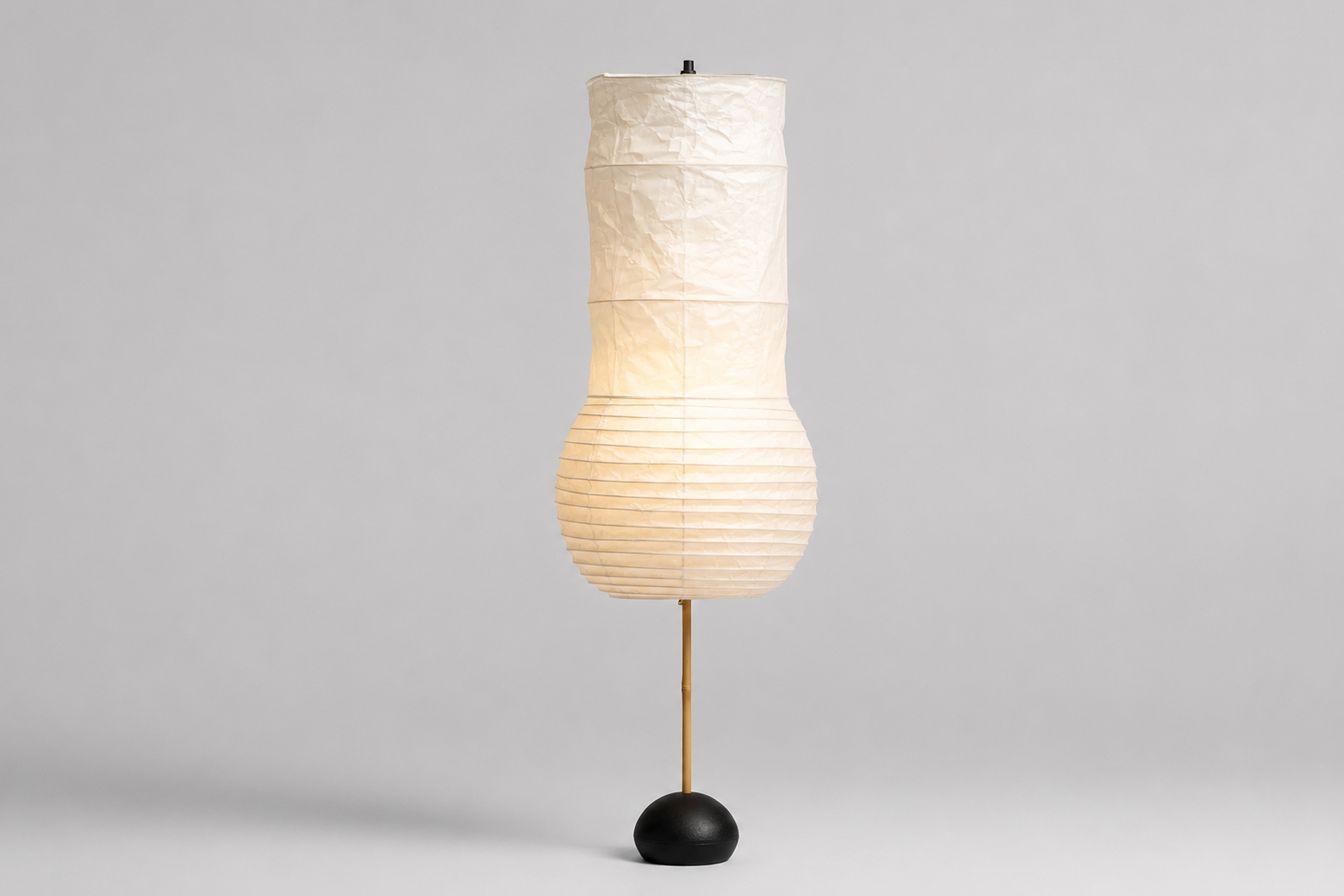 Isamu Noguchi 1979 Akari Light Sculpture Model “BB2-S1” | Side Gallery
